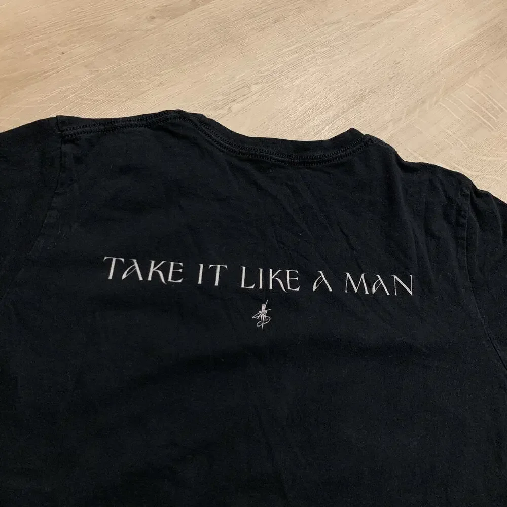 Amanda Shires Take It Like A Man Album T-Shirt Adult Large L Black Folk Country